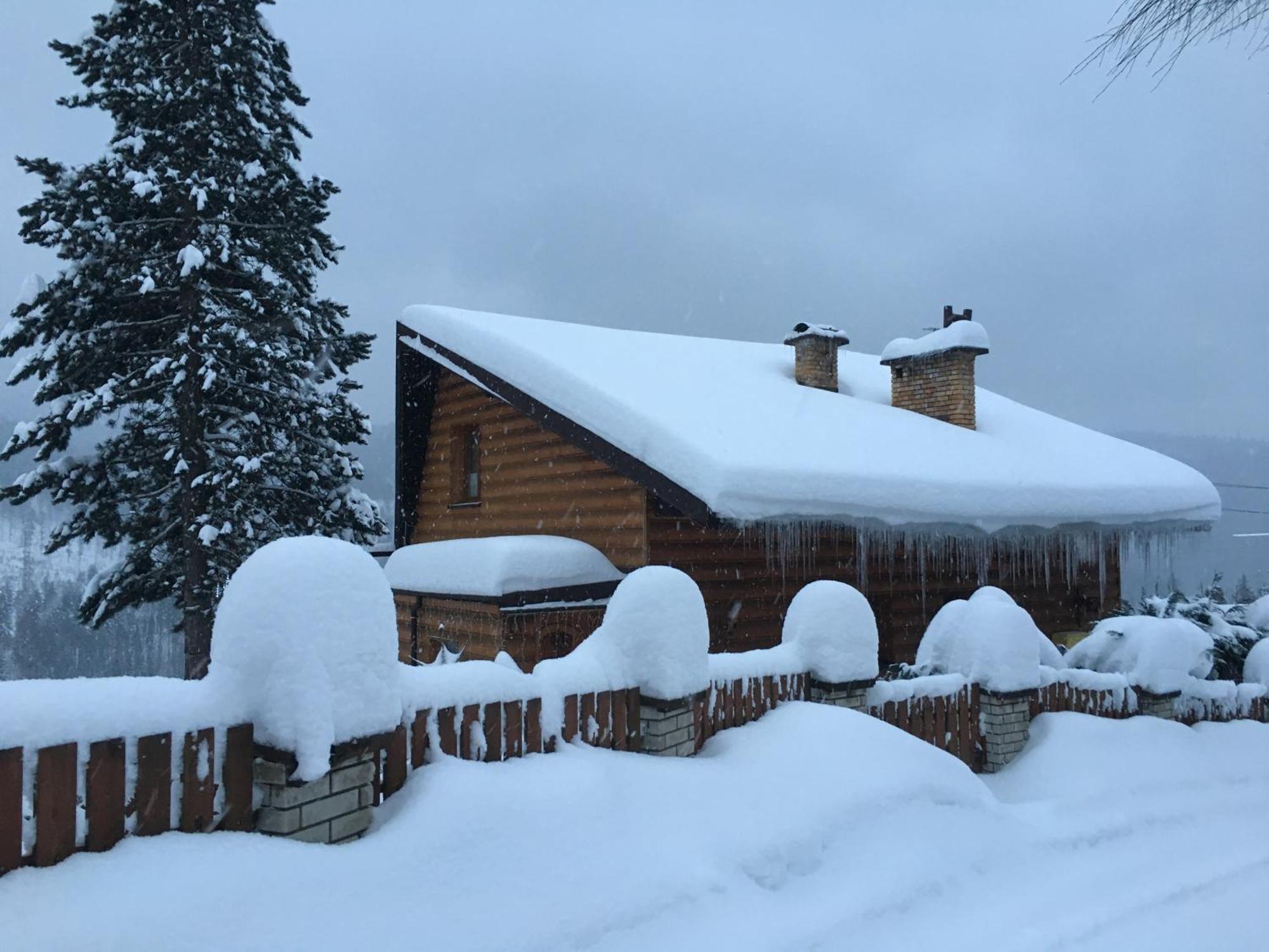 Dom Na Cienkowie Villa Wisła Exteriör bild