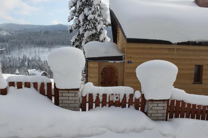 Dom Na Cienkowie Villa Wisła Exteriör bild